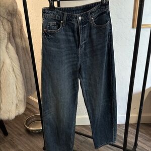 H&M Dark Blue Flare Jeans